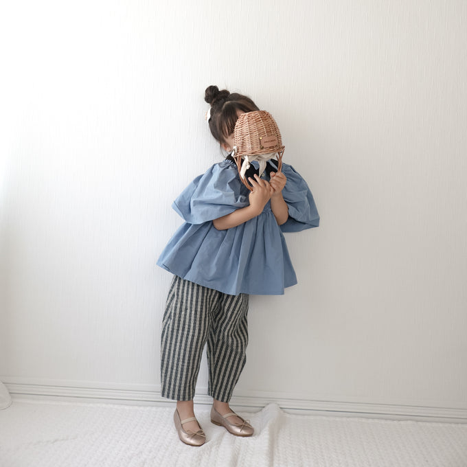 PARK MADE IN KYOTO<br>Side tuck Pants<br>しじら織ver. Type2