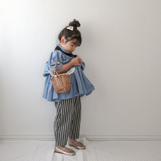 PARK MADE IN KYOTO<br>Side tuck Pants<br>しじら織ver. Type2