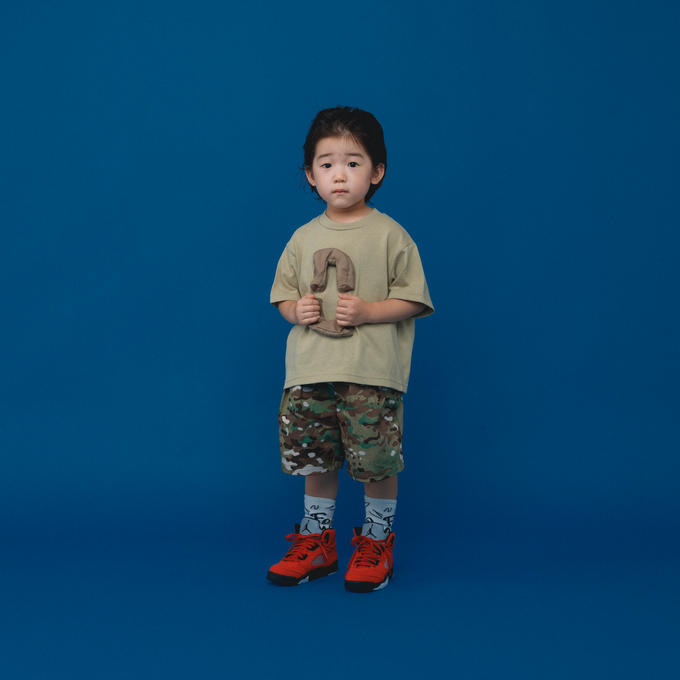 NUNUFORME ヌヌフォルム<br>24-nf19-916-505<br>3D nu ロゴT