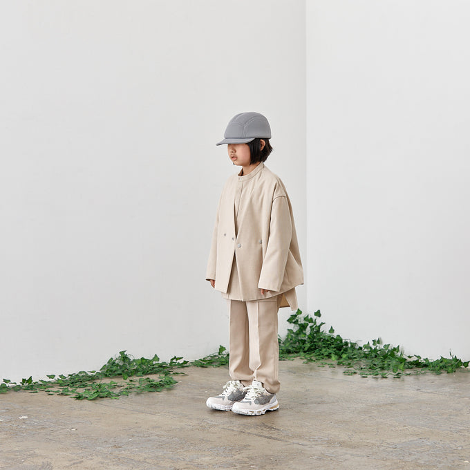 MOUNTEN. マウンテン<br>23S-MP67-1301 polyester canapa slacks