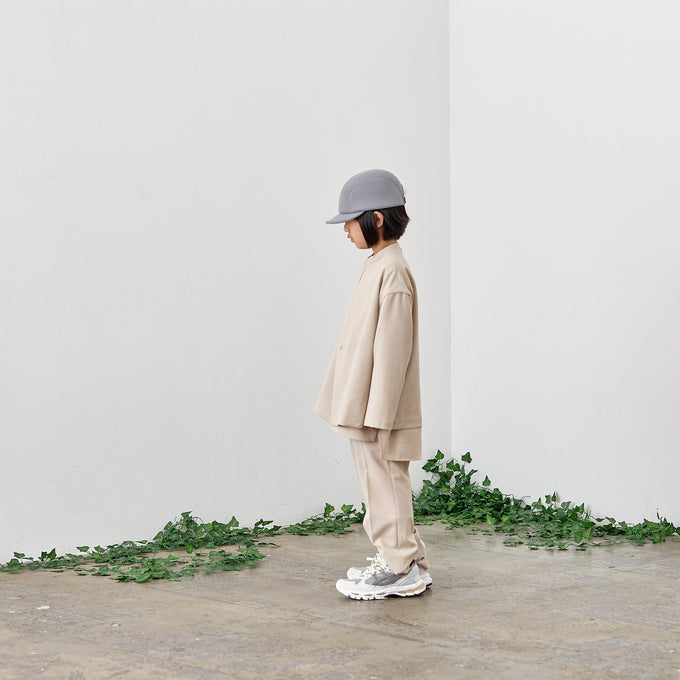 MOUNTEN. マウンテン<br>23S-MP67-1301 polyester canapa slacks