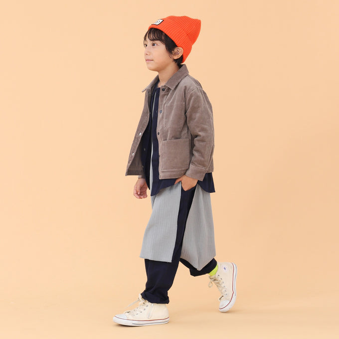 EAST END HIGHLANDERS <br>Collarless Shirt<br>カラーレスシャツ