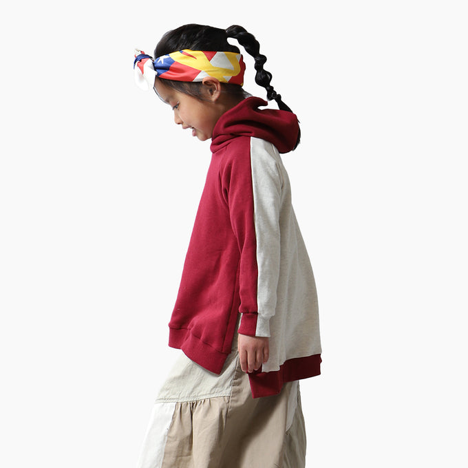 〈残り100cmのみ〉<br>FABRIQREPORT<br>2トーンスリットパーカー