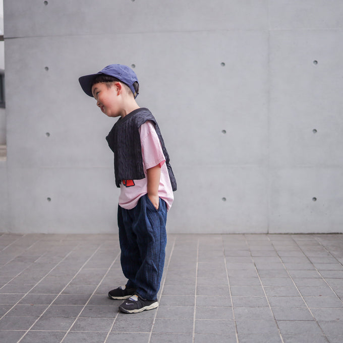 PARK MADE IN KYOTO<br>Side tuck Pants<br>ドビースラブver. Type1