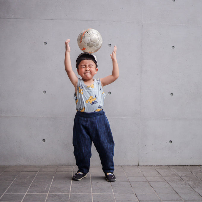 PARK MADE IN KYOTO<br>Side tuck Pants<br>ドビースラブver. Type1