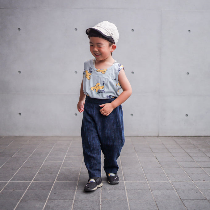 PARK MADE IN KYOTO<br>Side tuck Pants<br>ドビースラブver. Type1