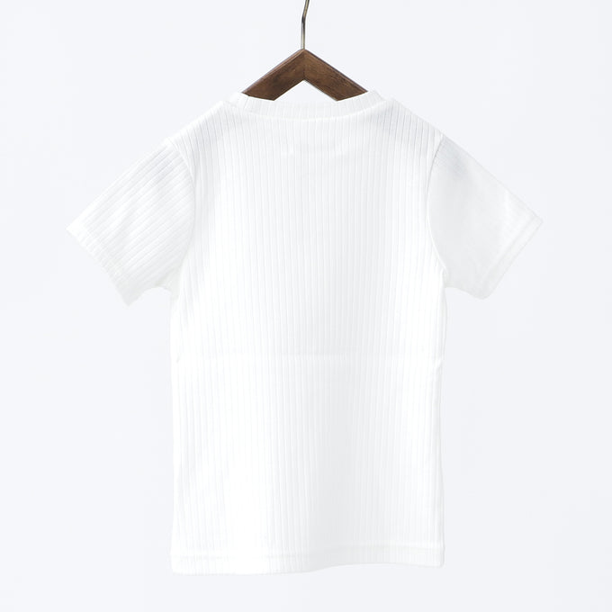 【残り120cm/coyoteのみ】EAST END HIGHLANDERS<br>Basic Rib T-shirt<br>ベーシックリブTシャツ