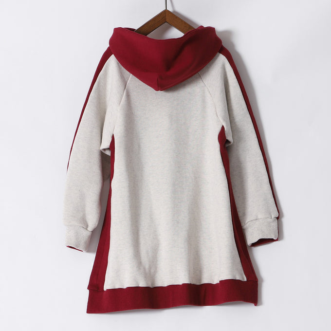 〈残り100cmのみ〉<br>FABRIQREPORT<br>2トーンスリットパーカー