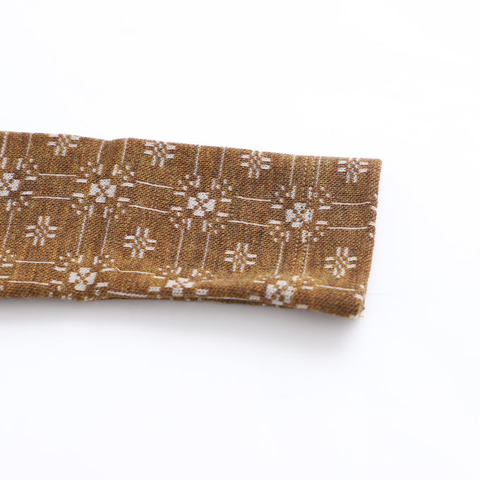 MAINIO<br>Orchard merino wool dress, jaquardメリノウールドレス