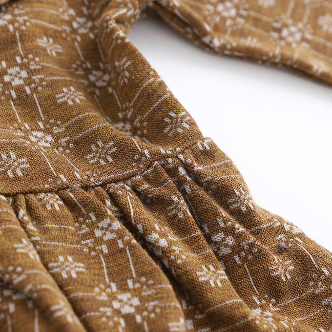 MAINIO<br>Orchard merino wool dress, jaquardメリノウールドレス