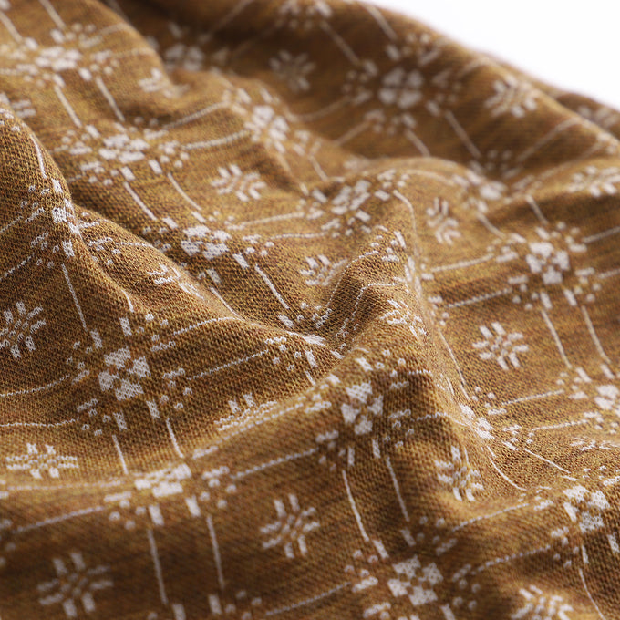 MAINIO<br>Orchard merino wool dress, jaquardメリノウールドレス