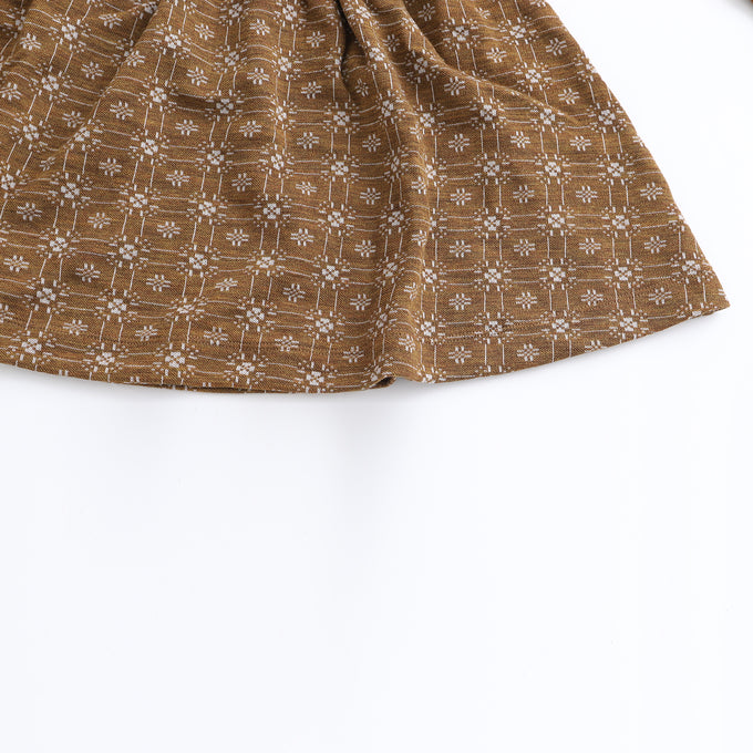 MAINIO<br>Orchard merino wool dress, jaquardメリノウールドレス