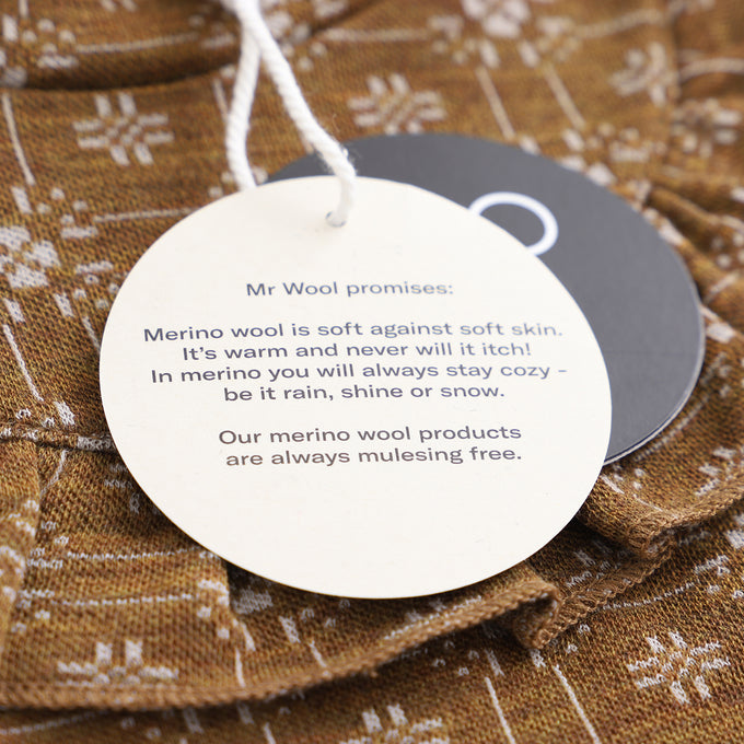 MAINIO<br>Orchard merino wool dress, jaquardメリノウールドレス