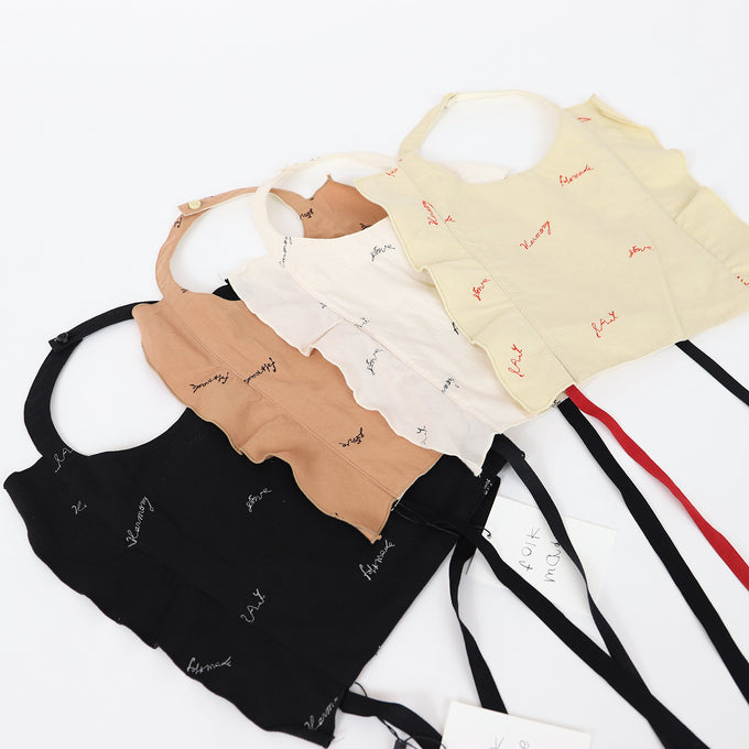 folkmade<br>embroidery rogo gilet