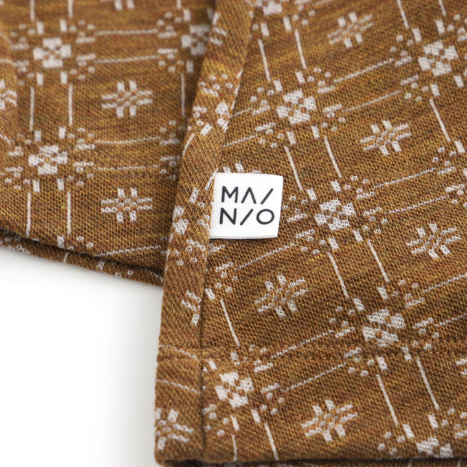 MAINIO<br>Orchard merino wool dress, jaquardメリノウールドレス