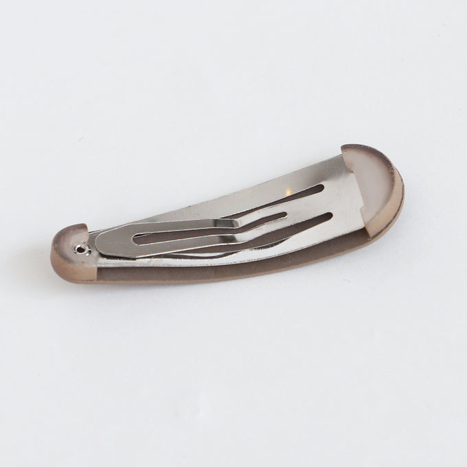 Grech &co.<br>Matte Snap Set of 3 shell, rust, stone<br>ヘアクリップ3点セット