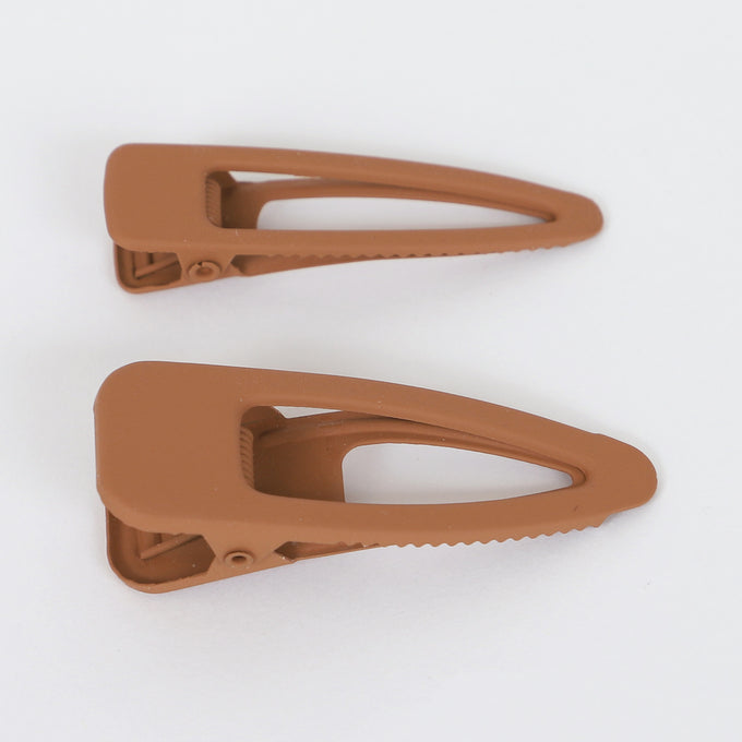 Grech &co.<br>Matte Clips Set of 2 stone<br>ヘアクリップ2点セット