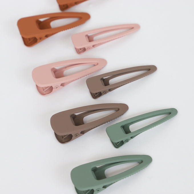 Grech &co.<br>Matte Clips Set of 2 stone<br>ヘアクリップ2点セット