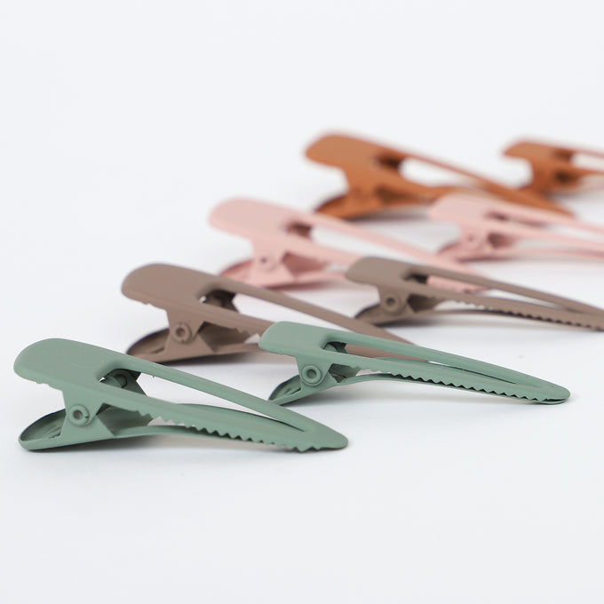 Grech &co.<br>Matte Clips Set of 2 stone<br>ヘアクリップ2点セット