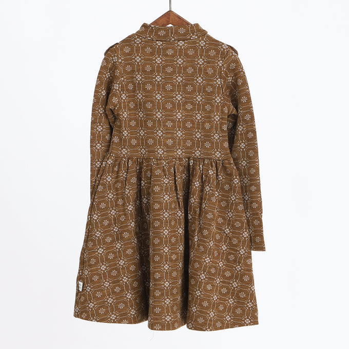 MAINIO<br>Orchard merino wool dress, jaquardメリノウールドレス