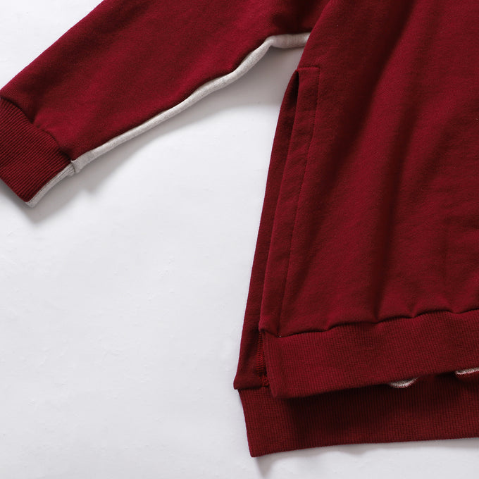 〈残り100cmのみ〉<br>FABRIQREPORT<br>2トーンスリットパーカー