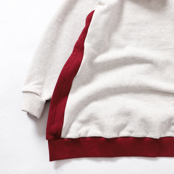 〈残り100cmのみ〉<br>FABRIQREPORT<br>2トーンスリットパーカー