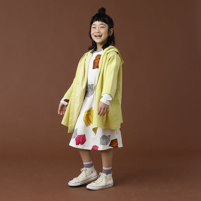 WAWA<br>SALLY DRESS - OBJECTS総柄ワンピース