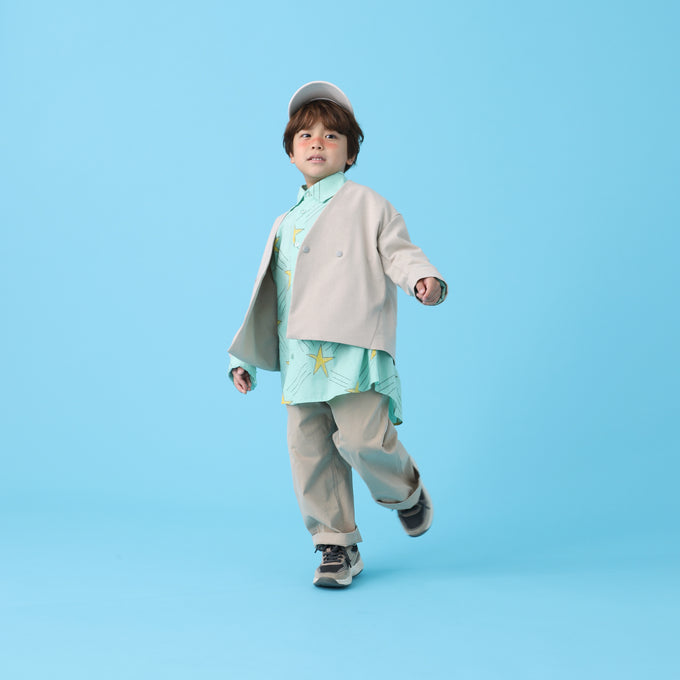 MOUN TEN. マウンテン<br>22S-MJ04-1105b polyester canapa jacket