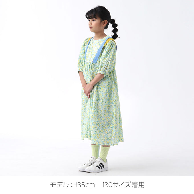 eLfinFolk エルフィンフォルク<br>elf-231J21/J22<br>Retro flower dress