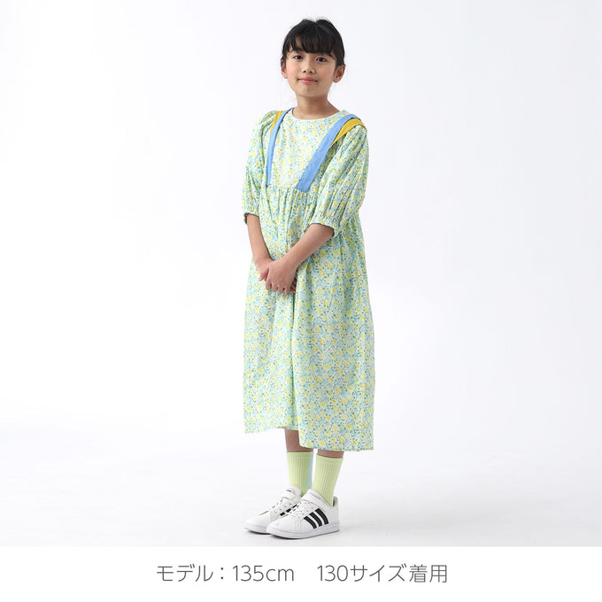 eLfinFolk エルフィンフォルク<br>elf-231J21/J22<br>Retro flower dress