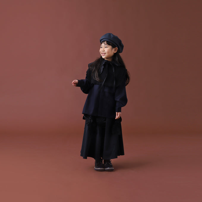 MOUN TEN.マウンテン<br> 22W-MS26-1235a<br>washable_wool_shirts