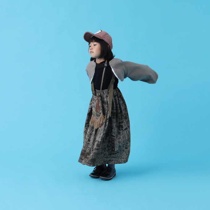 emma de choeur. エマ デ クゥ<br>×PARK別注 バックルポンチョ