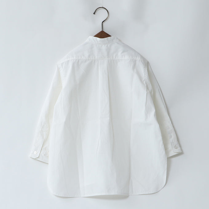 【残り100cm/blueのみ】EAST END HIGHLANDERS <br>Band Collar Long Shirt<br>バンドカラーロングシャツ