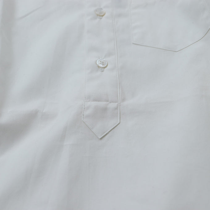 【残り100cm/blueのみ】EAST END HIGHLANDERS <br>Band Collar Long Shirt<br>バンドカラーロングシャツ