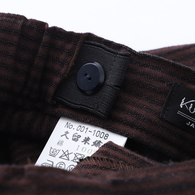 PARK MADE IN KYOTO<br>Side tuck Pants<br>しじら織ver. Type1