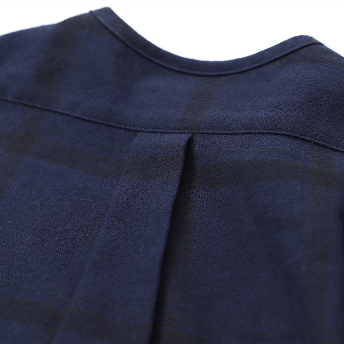 EAST END HIGHLANDERS <br>Collarless Shirt<br>カラーレスシャツ