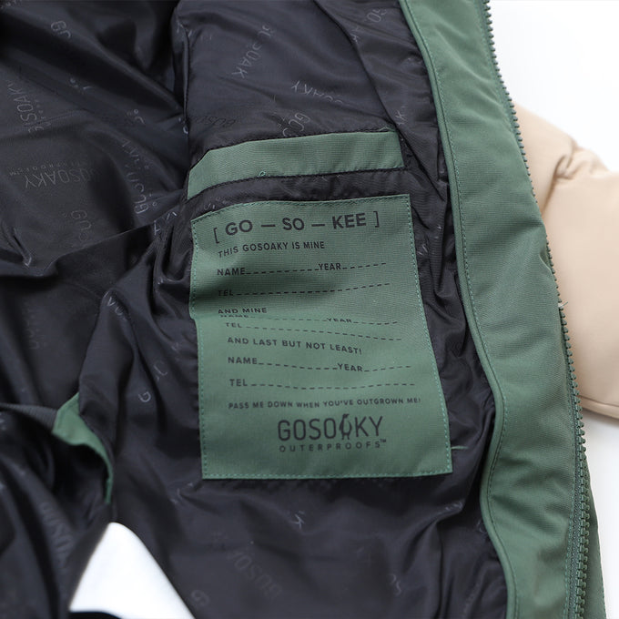 GOSOAKY<br>TIGER EYE 2トーンブルゾン