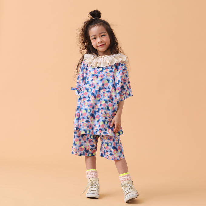 PARK × BOTAN × WA・KKA<br>コラボ 子ども甚平<br>【5/30発売 COCOKIDS magazine掲載商品】