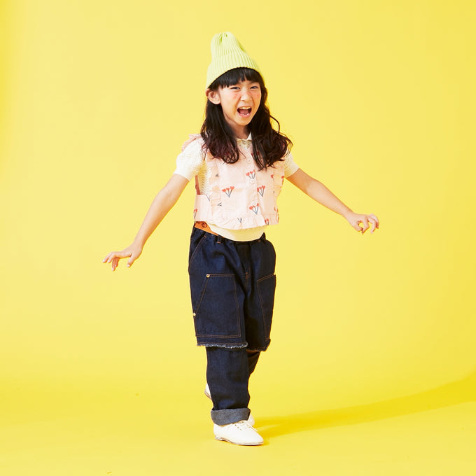 FUBファブ<br>カギ編みニットポロ<br>430710451