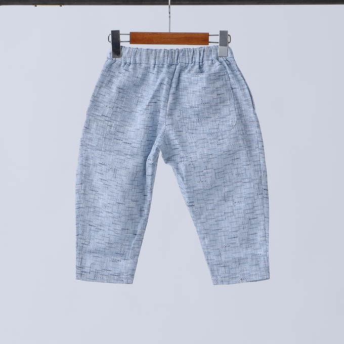 PARK MADE IN KYOTO<br>Side tuck Pants<br>スラブ絣ver. Type1