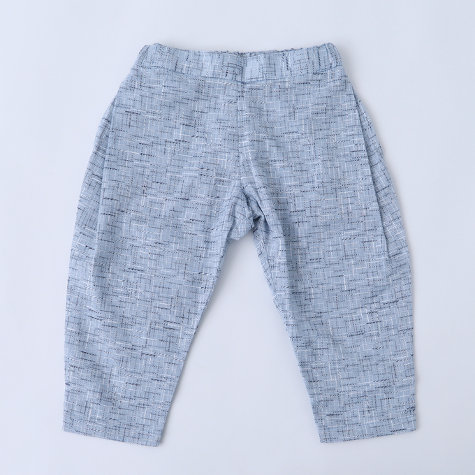 PARK MADE IN KYOTO<br>Side tuck Pants<br>スラブ絣ver. Type1