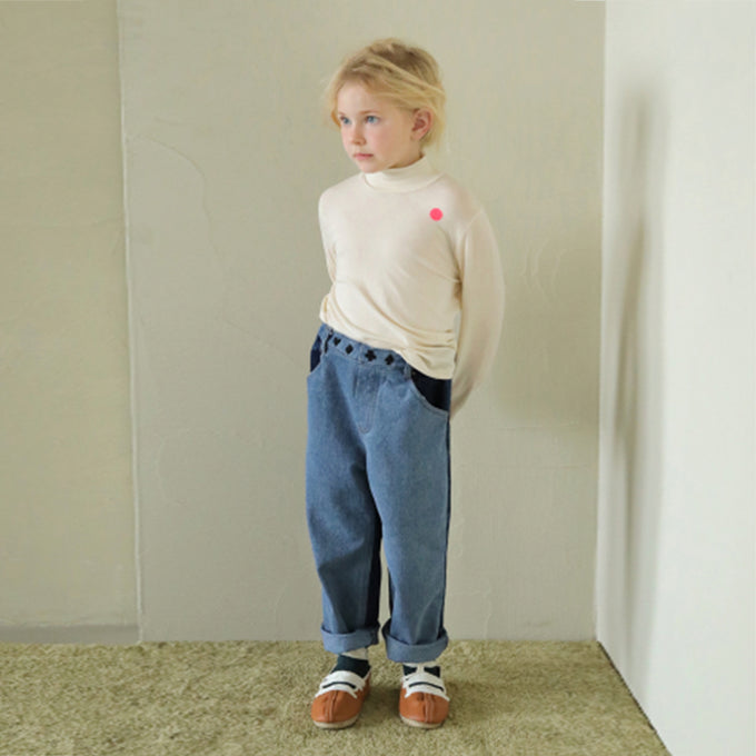 tambere タンベレ<br>TBBFPT002切り替えデニム