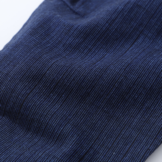 PARK MADE IN KYOTO<br>Side tuck Pants<br>久留米織引き揃えver. Type1