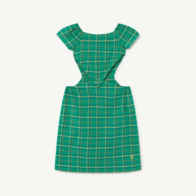 TAO<br>S22052_115_CE BADGER KIDS - DRESS<br>チェック柄カットアウトOP