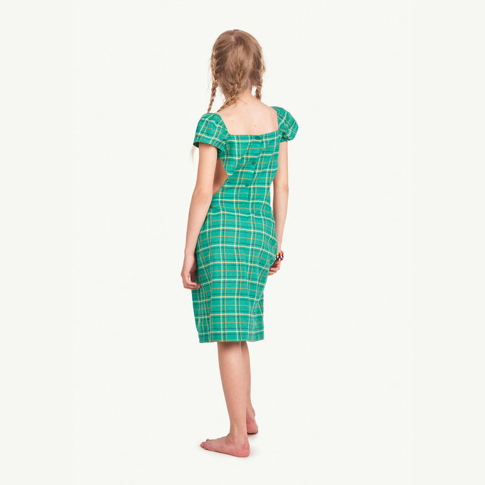 TAO<br>S22052_115_CE BADGER KIDS - DRESS<br>チェック柄カットアウトOP