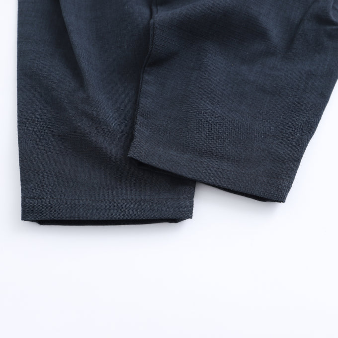 PARK MADE IN KYOTO<br>Side tuck Pants<br>久留米織スラブVer