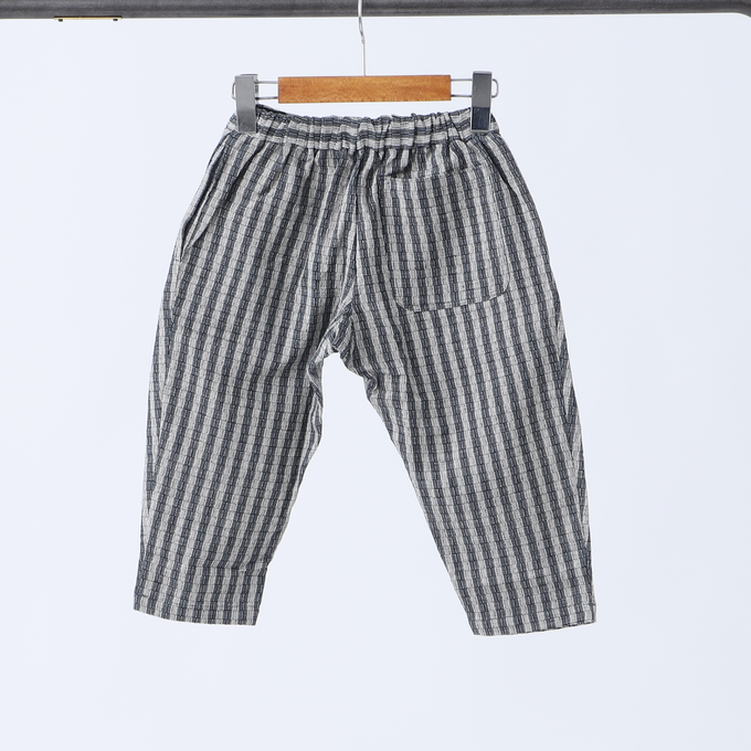 PARK MADE IN KYOTO<br>Side tuck Pants<br>しじら織ver. Type2