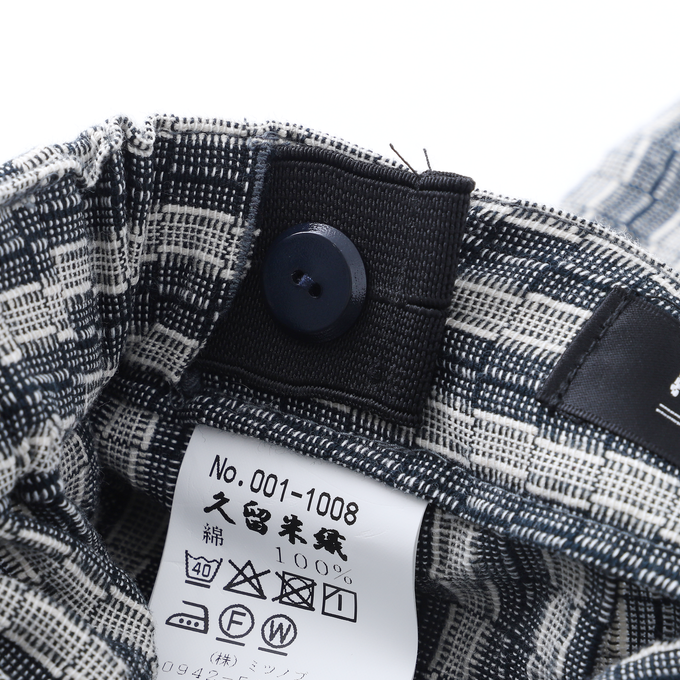PARK MADE IN KYOTO<br>Side tuck Pants<br>しじら織ver. Type2