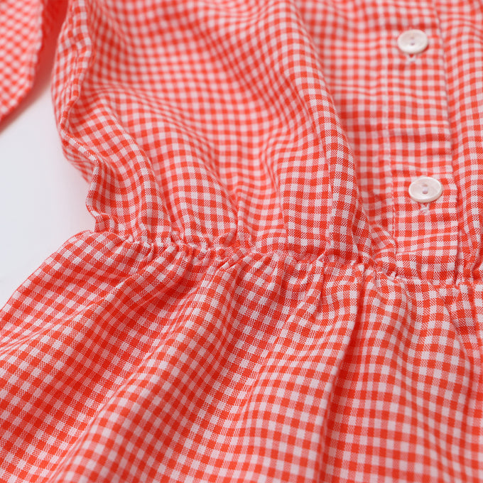 TAO<br>'WEASEL KIDS DRESS<br>ギンガムチェックドレス