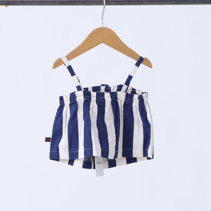 〈残り10Yのみ〉wynken<br>WK12W63 Frill SuntopストライプキャミTOP